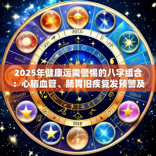 2025年健康运需警惕的八字组合：心脑血管、肠胃旧疾复发预警及流年养生重点
