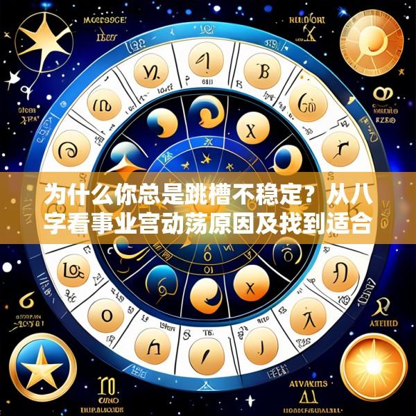 为什么你总是跳槽不稳定？从八字看事业宫动荡原因及找到适合长久发展职业的建议