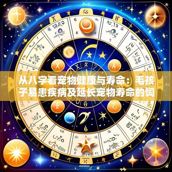 从八字看宠物健康与寿命：毛孩子易患疾病及延长宠物寿命的饲养风水与医疗