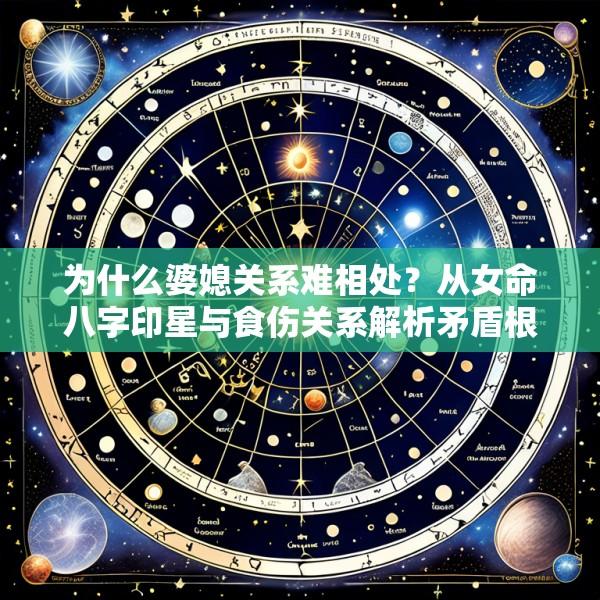 为什么婆媳关系难相处？从女命八字印星与食伤关系解析矛盾根源及改善家庭秘法