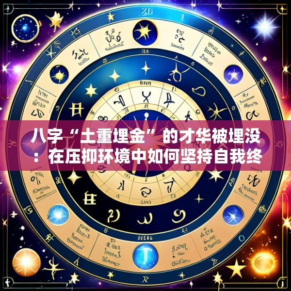 八字“土重埋金”的才华被埋没：在压抑环境中如何坚持自我终获伯乐赏识之路