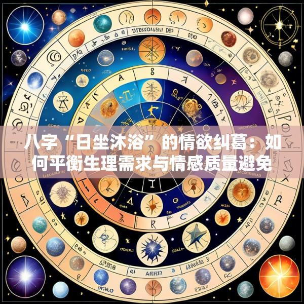 八字“日坐沐浴”的情欲纠葛：如何平衡生理需求与情感质量避免烂桃花消耗？