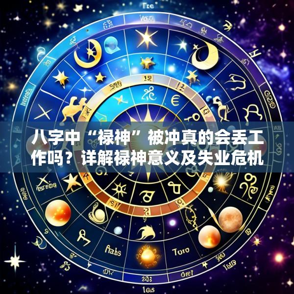 八字中“禄神”被冲真的会丢工作吗？详解禄神意义及失业危机前的命理征兆与应对