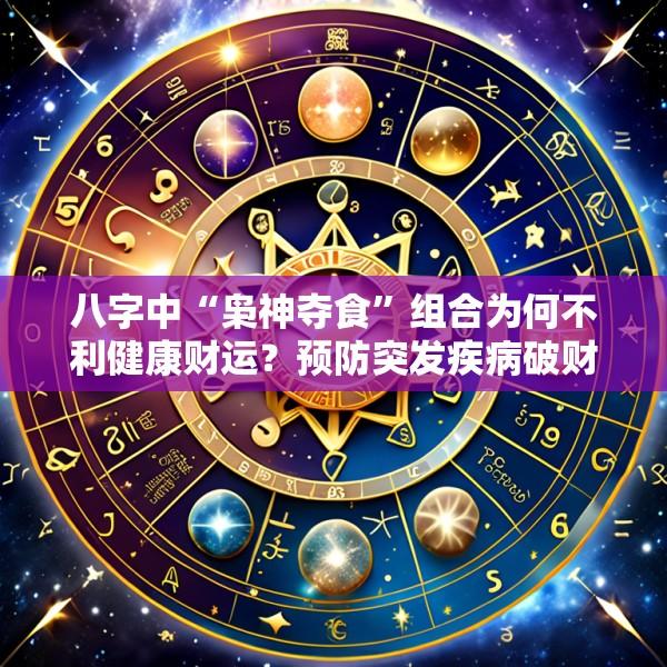 八字中“枭神夺食”组合为何不利健康财运？预防突发疾病破财的预警信号及化解之道