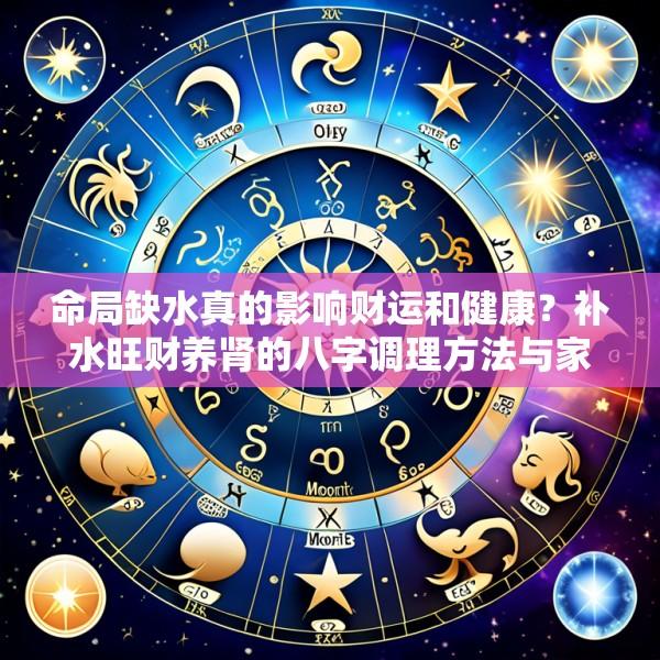 命局缺水真的影响财运和健康？补水旺财养肾的八字调理方法与家居风水布局要点