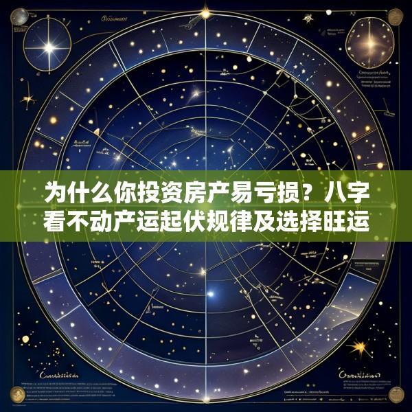 为什么你投资房产易亏损？八字看不动产运起伏规律及选择旺运置业时机的命理指标