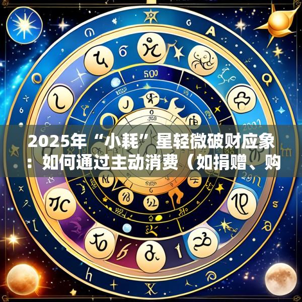 2025年“小耗”星轻微破财应象：如何通过主动消费（如捐赠、购置必需品）化解