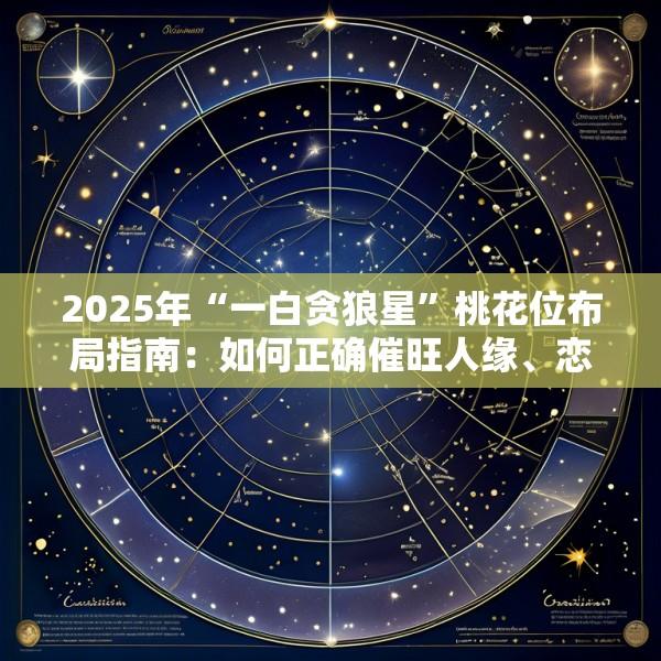 2025年“一白贪狼星”桃花位布局指南：如何正确催旺人缘、恋情避免烂桃花纠缠