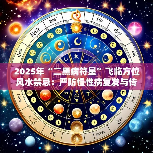 2025年“二黑病符星”飞临方位风水禁忌：严防慢性病复发与传染疾病的化解布局