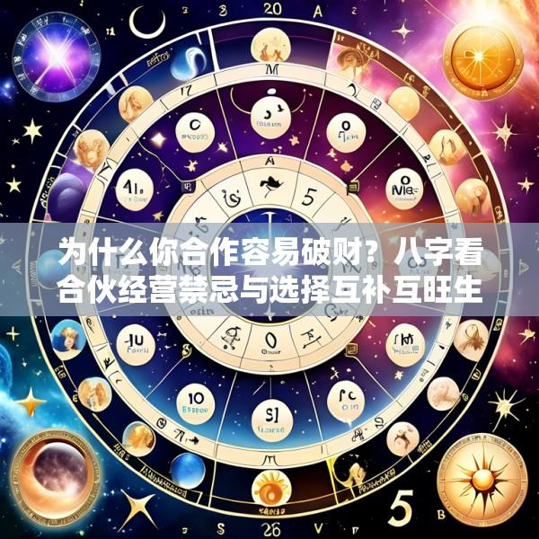 为什么你合作容易破财？八字看合伙经营禁忌与选择互补互旺生意伙伴的命理标准