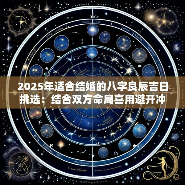 2025年适合结婚的八字良辰吉日挑选：结合双方命局喜用避开冲克太岁的择日秘诀