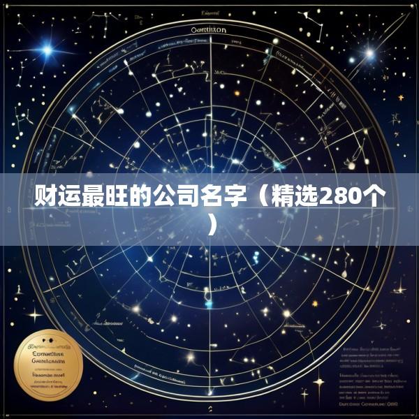 财运最旺的公司名字（精选280个）
