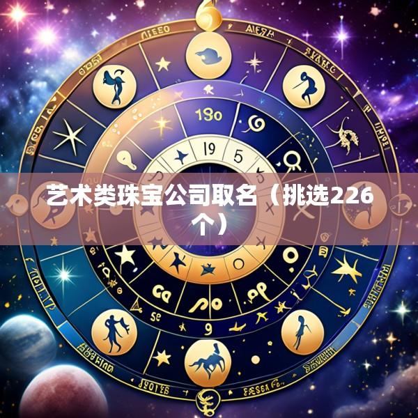 艺术类珠宝公司取名（挑选226个）