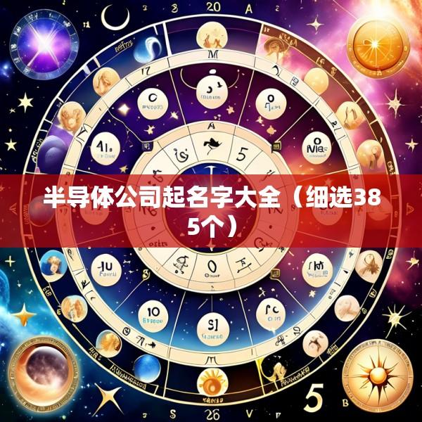 半导体公司起名字大全（细选385个）