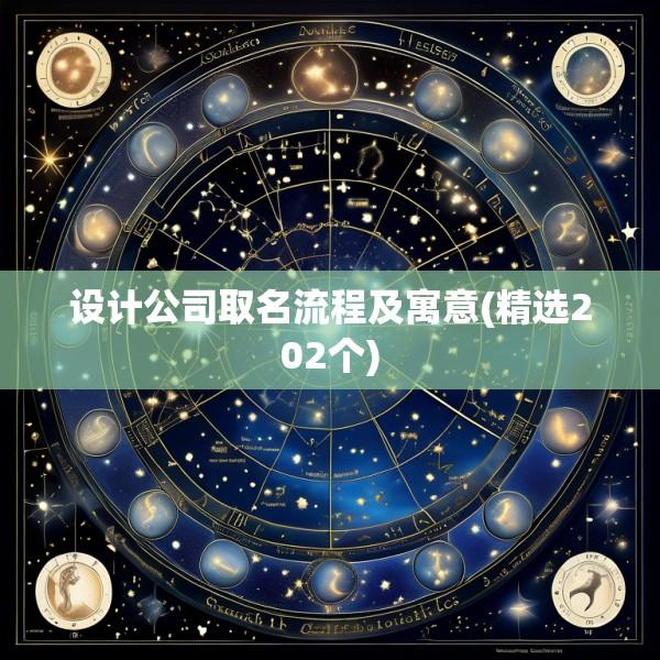 设计公司取名流程及寓意(精选202个)