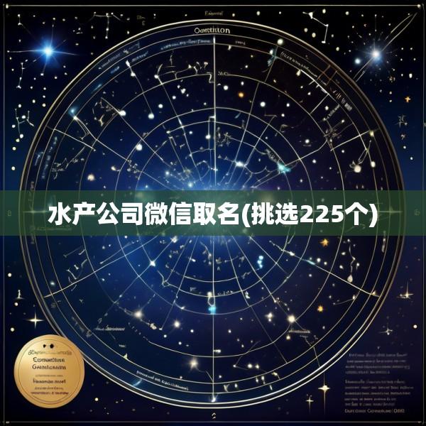 水产公司微信取名(挑选225个)