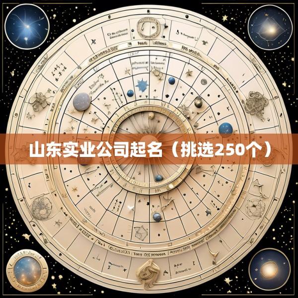 山东实业公司起名（挑选250个）