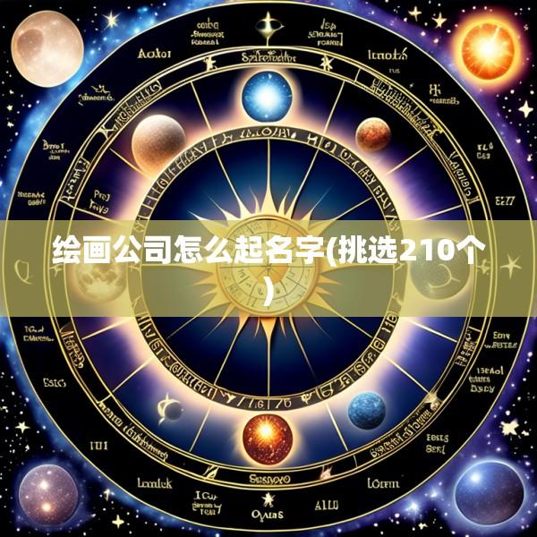 绘画公司怎么起名字(挑选210个)