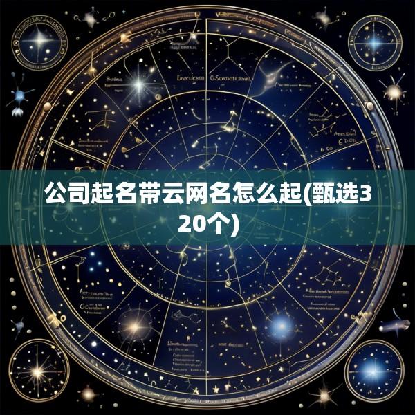 公司起名带云网名怎么起(甄选320个)
