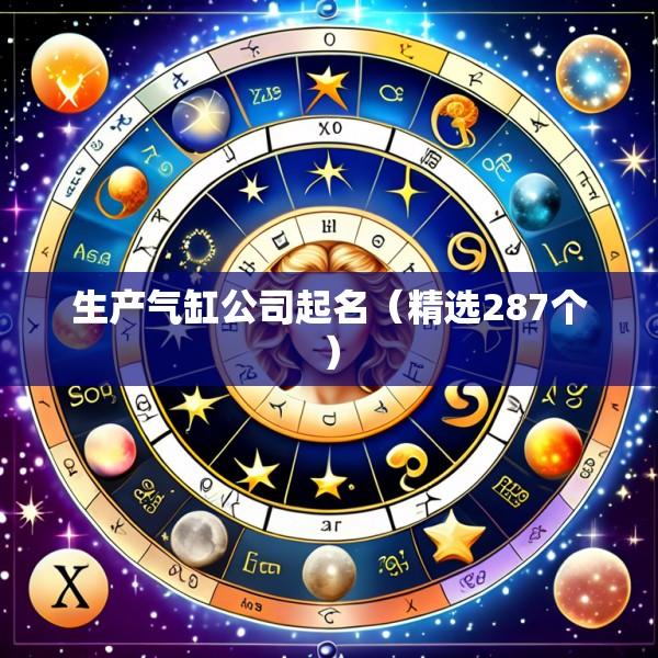 生产气缸公司起名（精选287个）