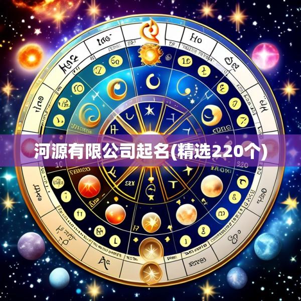河源有限公司起名(精选220个)