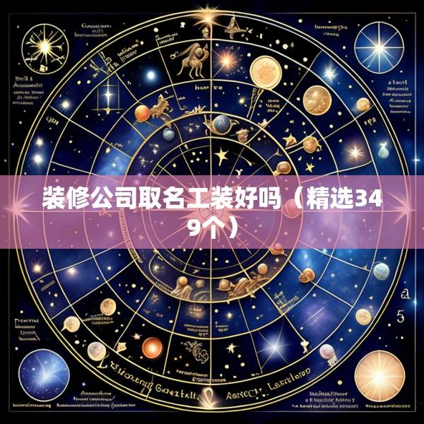 装修公司取名工装好吗（精选349个）
