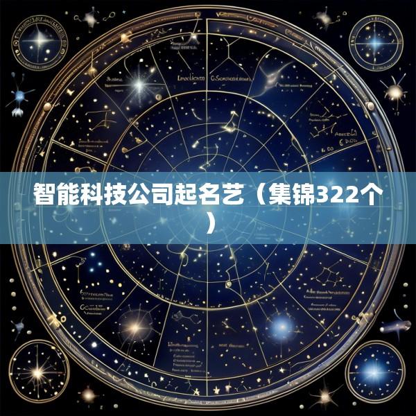 智能科技公司起名艺（集锦322个）
