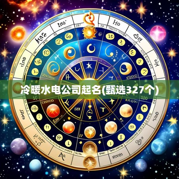 冷暖水电公司起名(甄选327个)