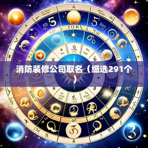 消防装修公司取名（细选291个）