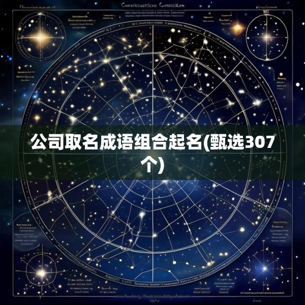 公司取名成语组合起名(甄选307个)