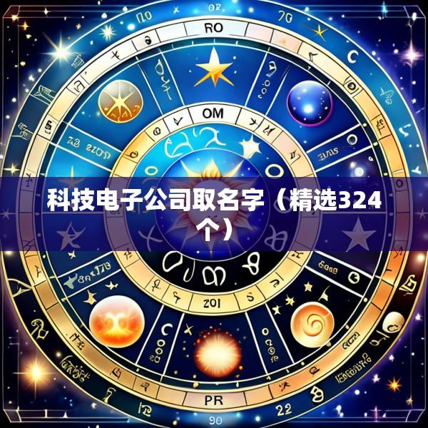 科技电子公司取名字（精选324个）