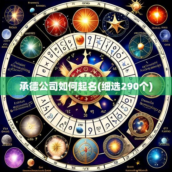 承德公司如何起名(细选290个)