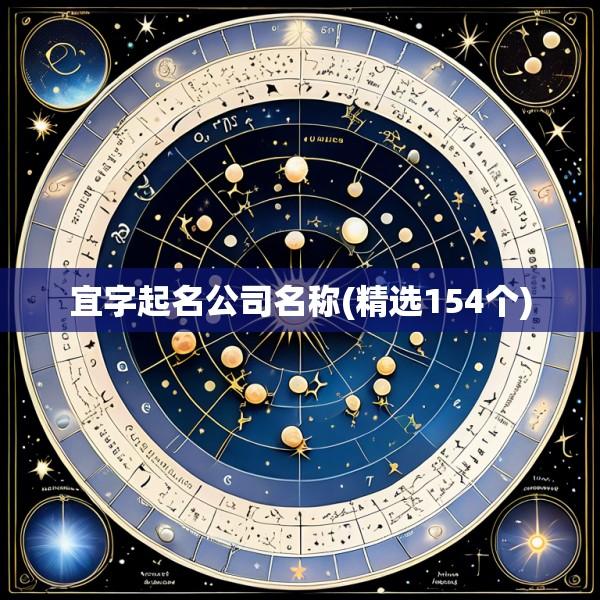 宜字起名公司名称(精选154个)