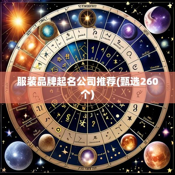 服装品牌起名公司推荐(甄选260个)