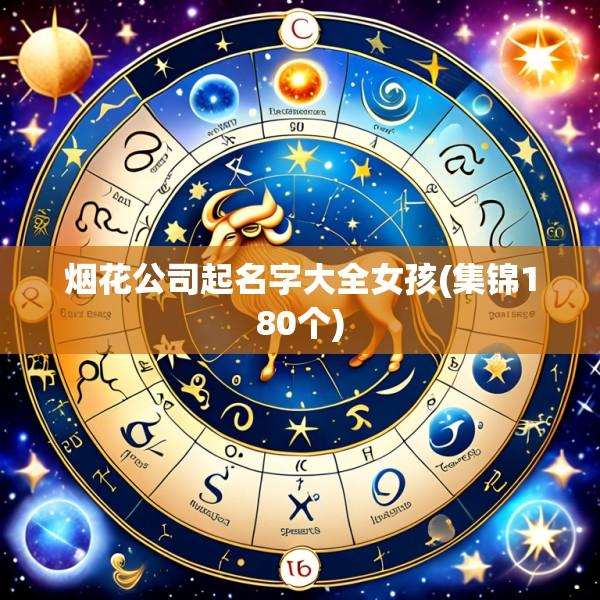 烟花公司起名字大全女孩(集锦180个)