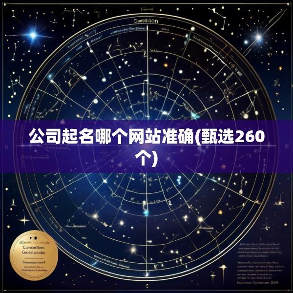 公司起名哪个网站准确(甄选260个)
