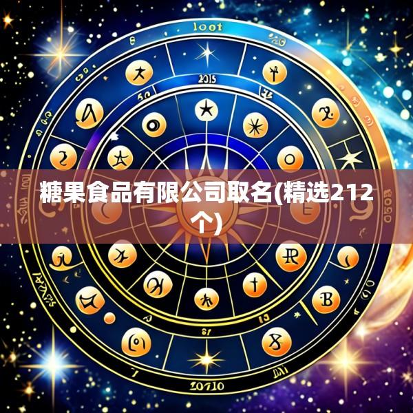糖果食品有限公司取名(精选212个)