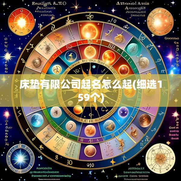 床垫有限公司起名怎么起(细选159个)