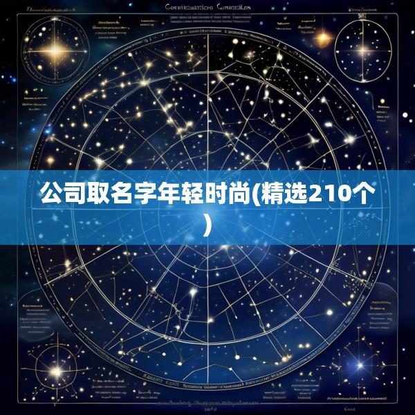 公司取名字年轻时尚(精选210个)