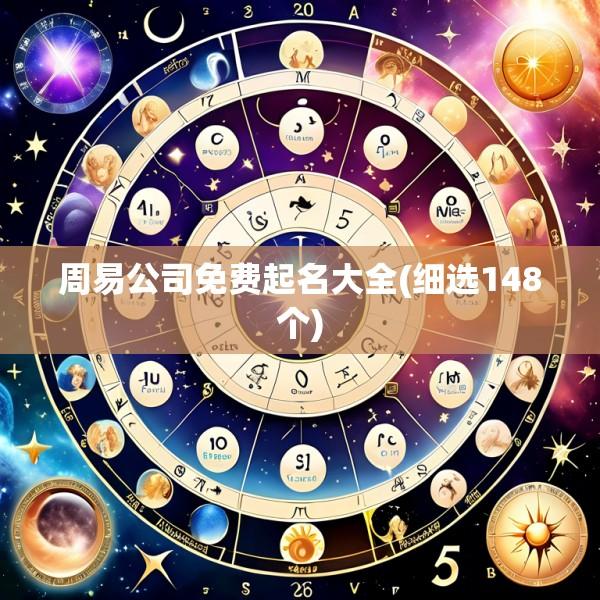 周易公司免费起名大全(细选148个)