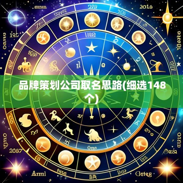 品牌策划公司取名思路(细选148个)