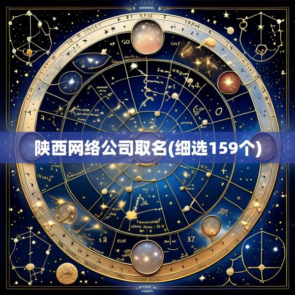陕西网络公司取名(细选159个)