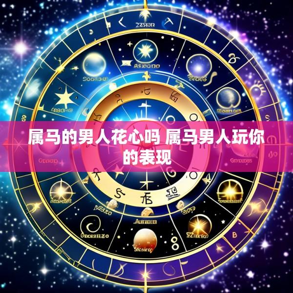 属马的男人花心吗 属马男人玩你的表现