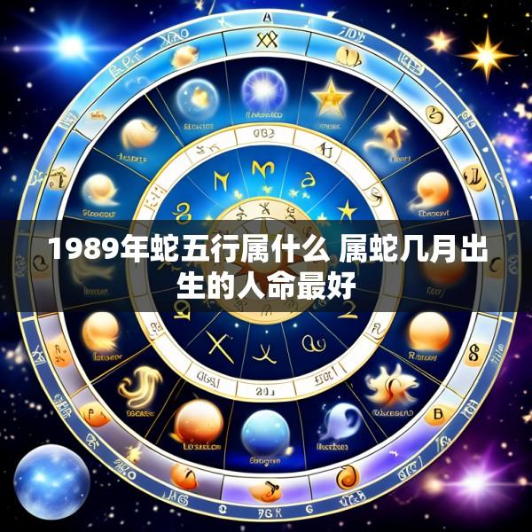 1989年蛇五行属什么 属蛇几月出生的人命最好