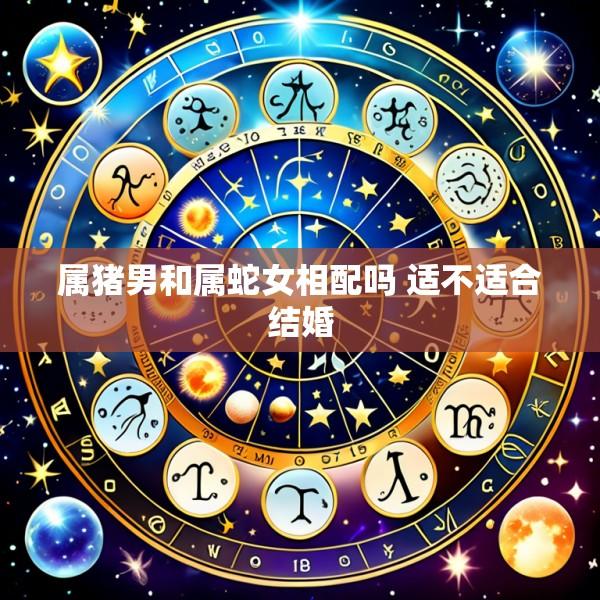 属猪男和属蛇女相配吗 适不适合结婚
