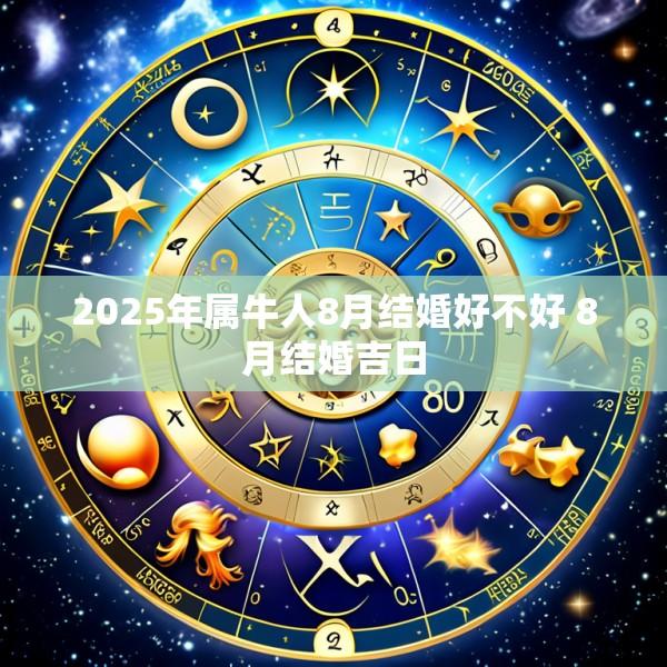 2025年属牛人8月结婚好不好 8月结婚吉日