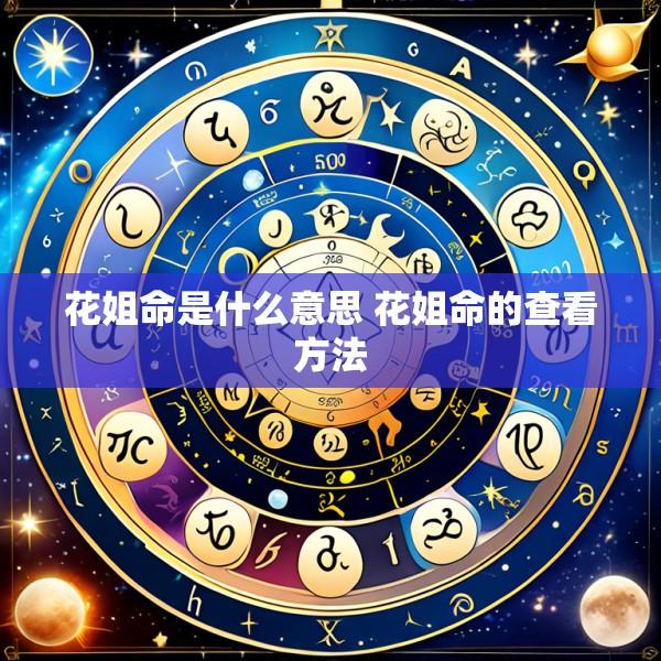 花姐命是什么意思 花姐命的查看方法