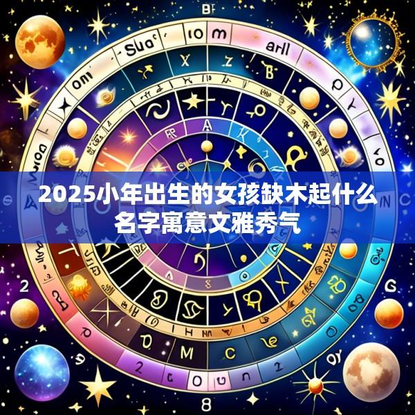 2025小年出生的女孩缺木起什么名字寓意文雅秀气