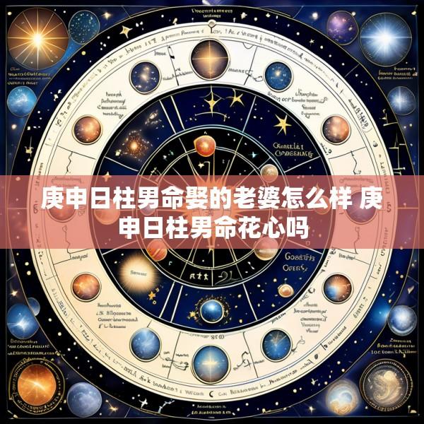 庚申日柱男命娶的老婆怎么样 庚申日柱男命花心吗