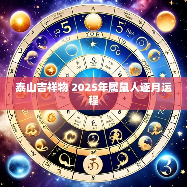 泰山吉祥物 2025年属鼠人逐月运程